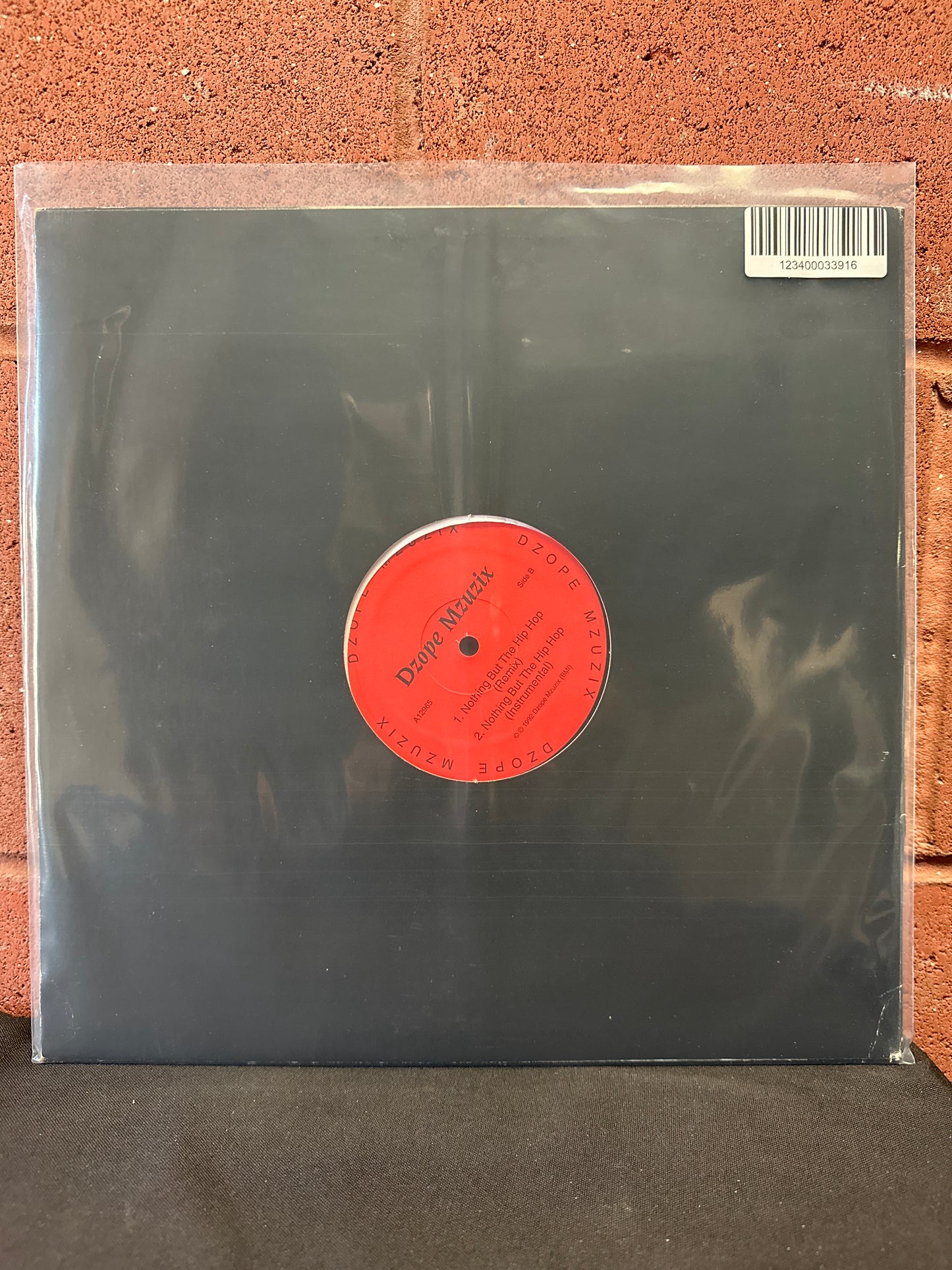 Used Vinyl:  Dzope Mzuzix ”Nothing But The Hip Hop” 12"