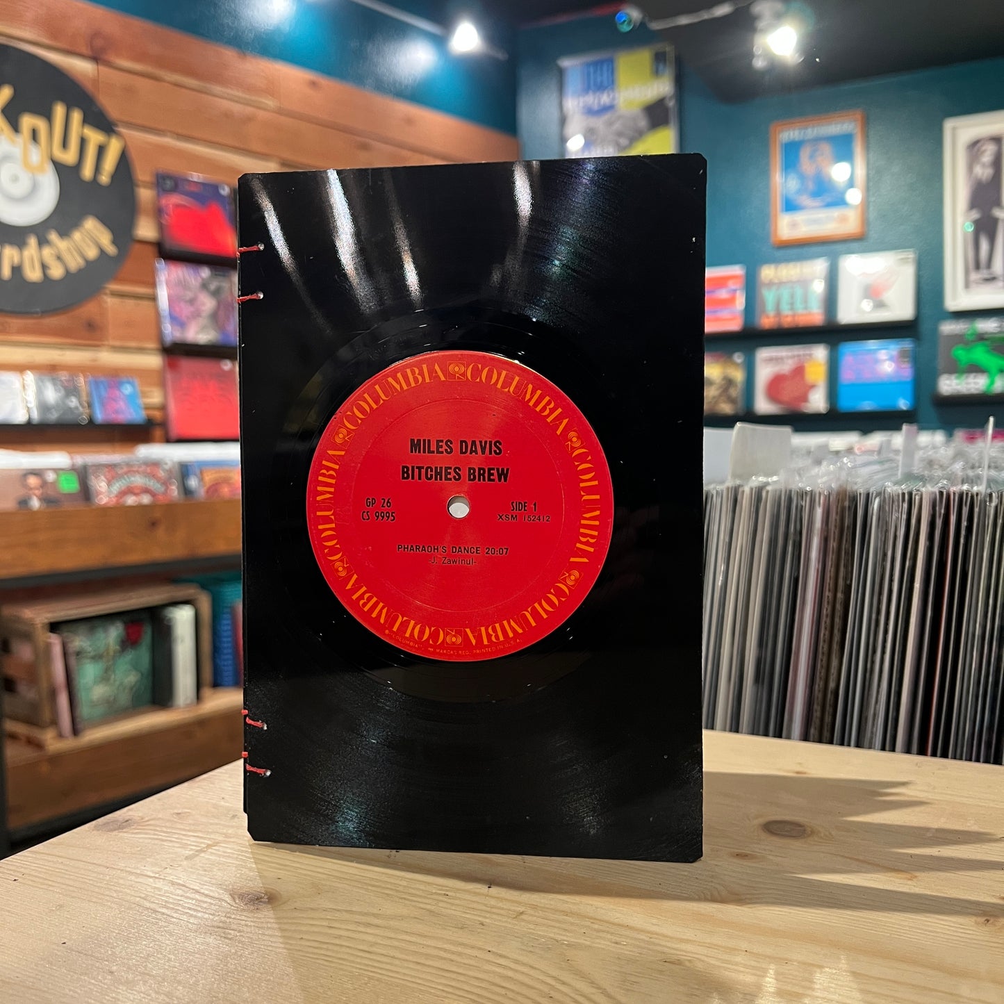 Miles Davis "Bitches Brew" Recycled Vinyl Journal