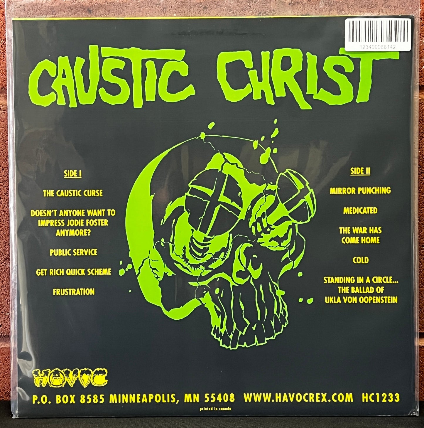 Used Vinyl: Caustic Christ "Lycanthropy" LP (2006 Press)