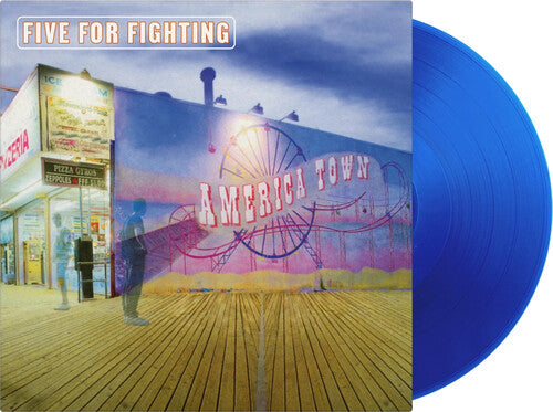 PRE-ORDER: Five for Fighting "America Town" LP (180 gram Translucent Blue Vinyl)