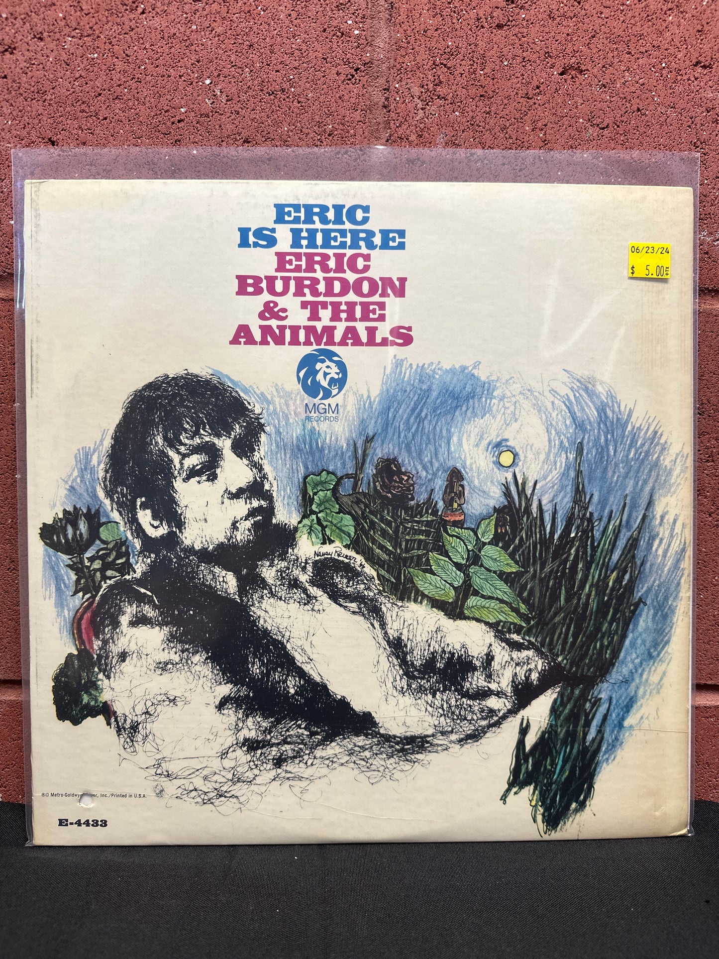 Used Vinyl:  Eric Burdon & The Animals ”Eric Is Here” LP