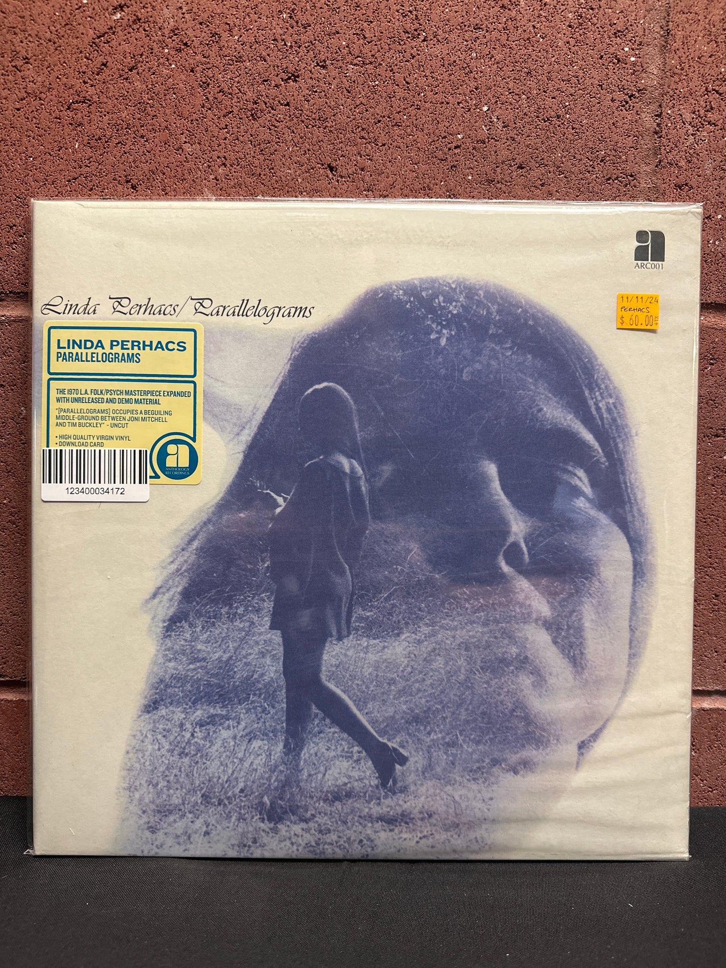 Used Vinyl:  Linda Perhacs ”Parallelograms” 2xLP