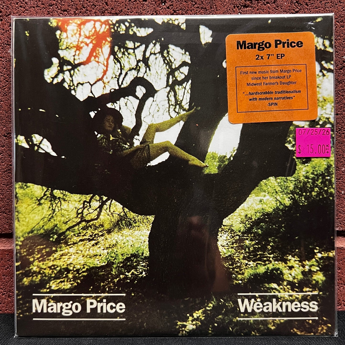 Used Vinyl: Margo Price "Weakness" 7" (2017 Press)