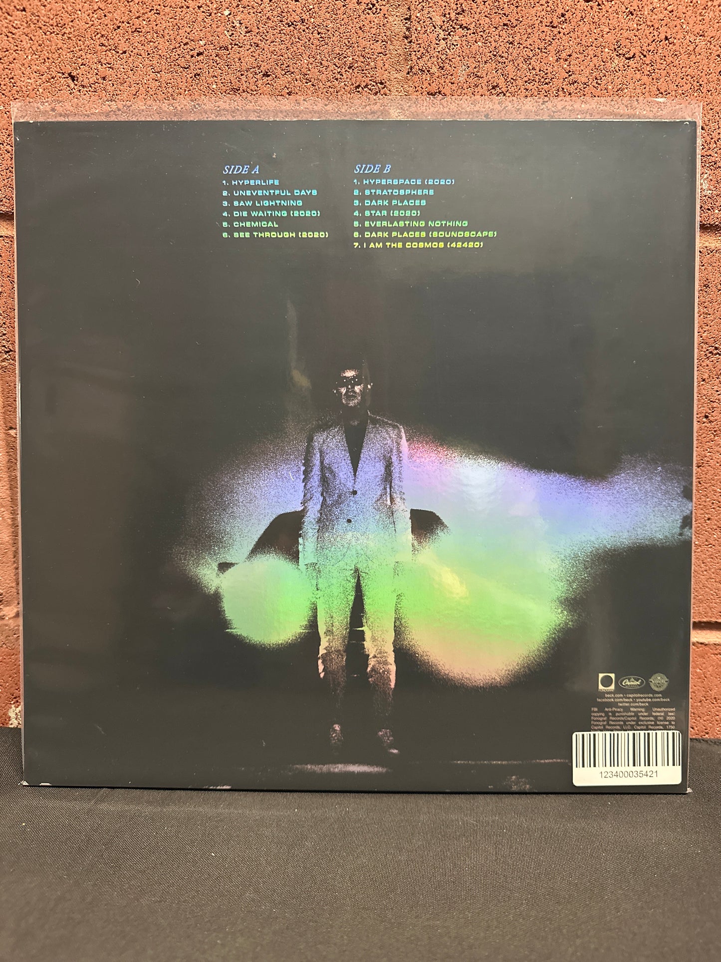 Used Vinyl:  Beck ”Hyperspace (2020)” LP