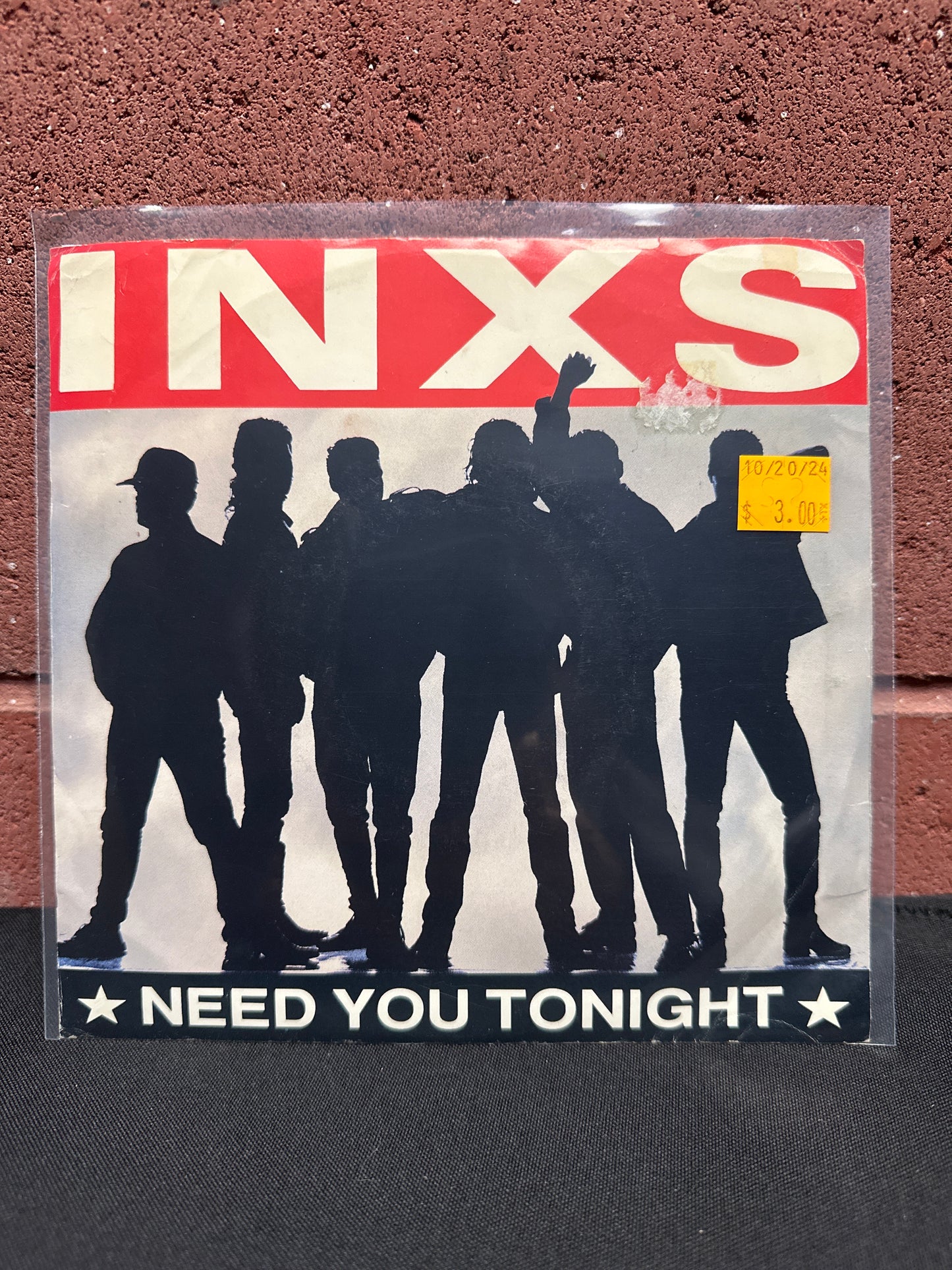 Used Vinyl:  INXS ”Need You Tonight” 7"