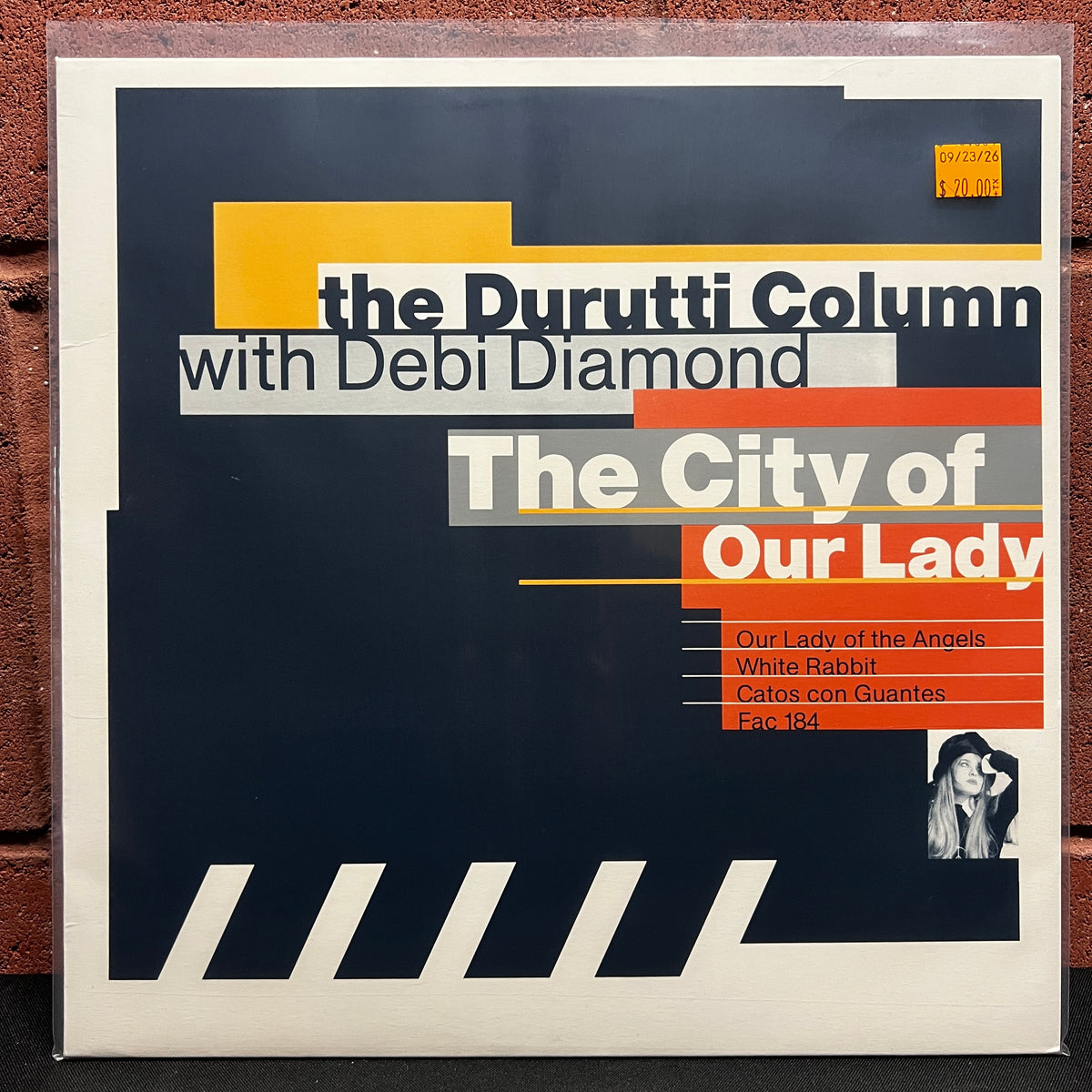 Used Vinyl: Durutti Column with Debi Diamond "The City of Our Lady" 12" Single (1987 UK pressing)