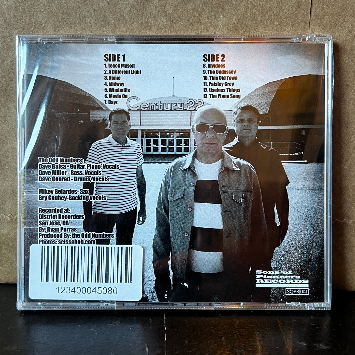 Used CD: The Odd Numbers "The Oddyssey" CD (Sealed)