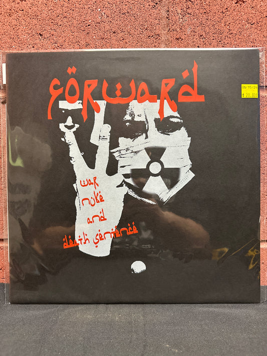 Used Vinyl:  Forward ”War Nuke And Death Sentence” 12"