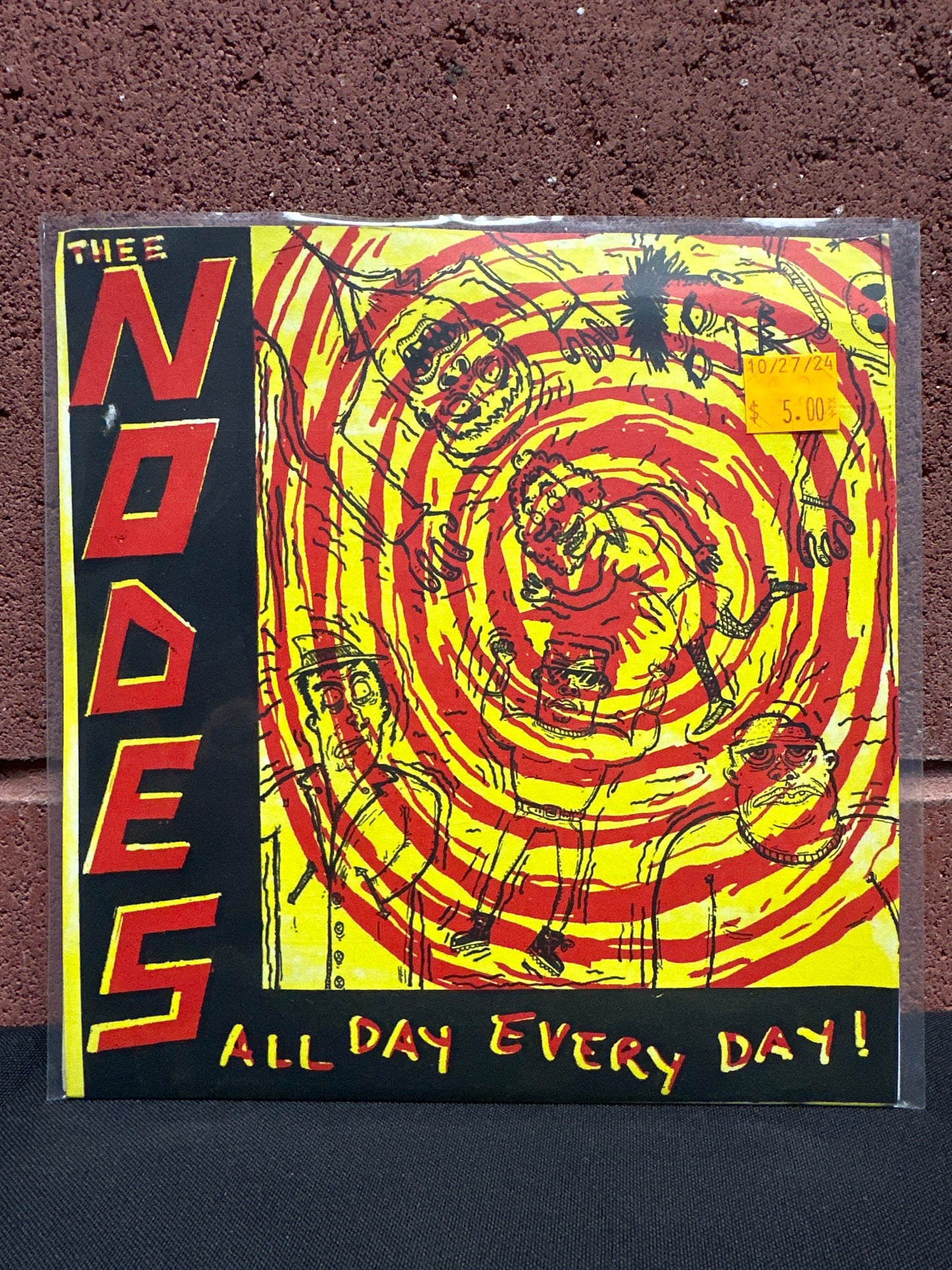 Used Vinyl:  Thee Nodes ”All Day, Every Day” 7"