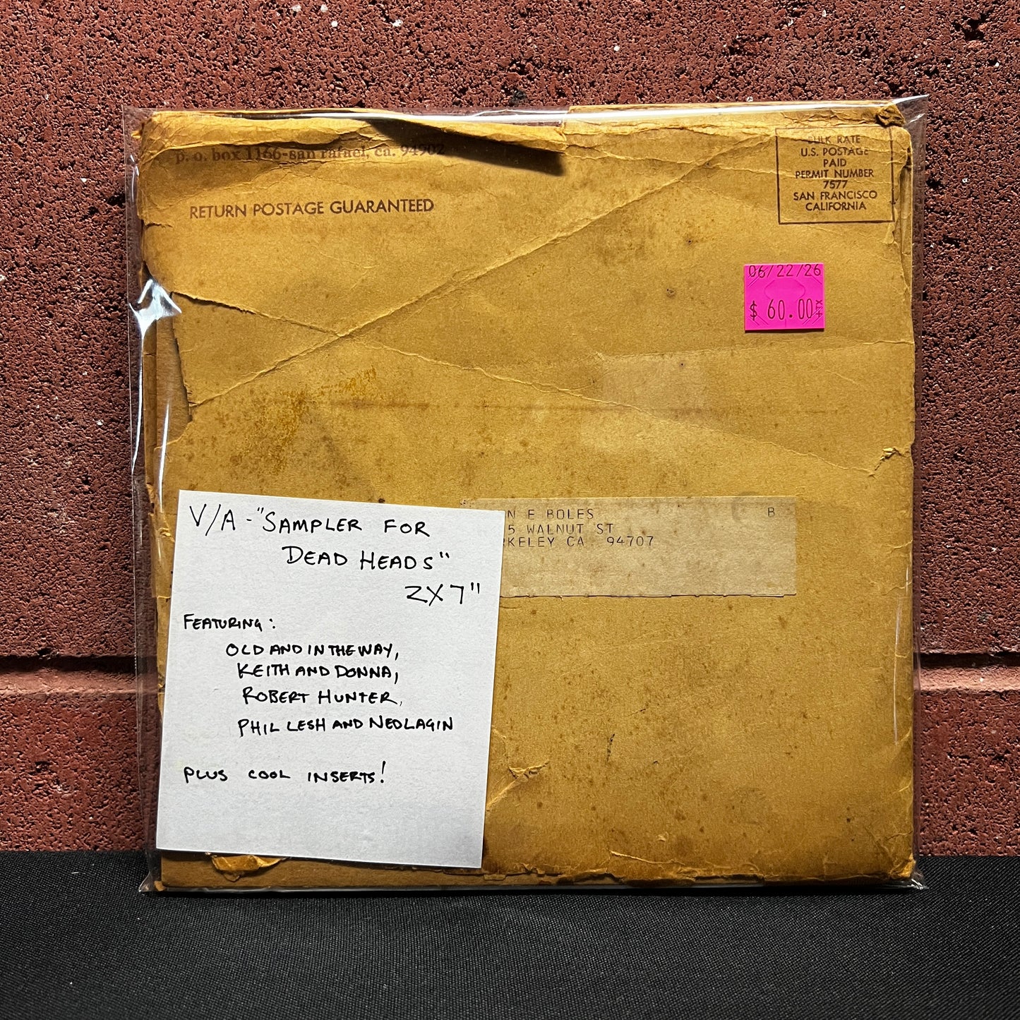 Used Vinyl: Various Artists "Sampler for Dead Heads" 2x7"