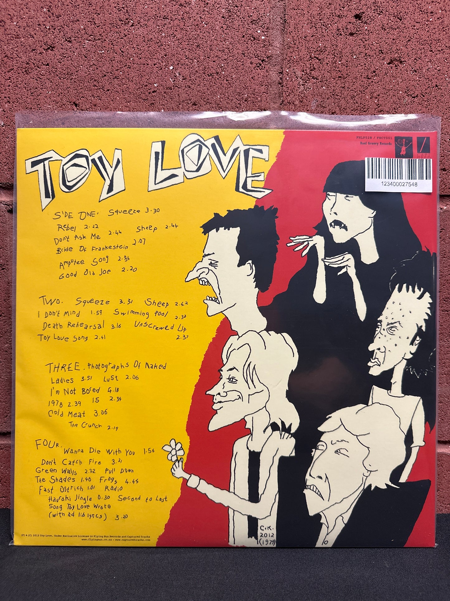 Used Vinyl:  Toy Love ”Toy Love” 2xLP