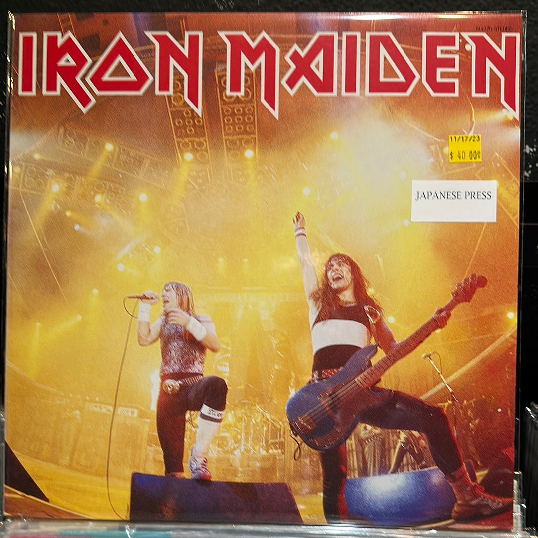 Used Vinyl:  Iron Maiden "Running Free" 12" (Japanese Press)