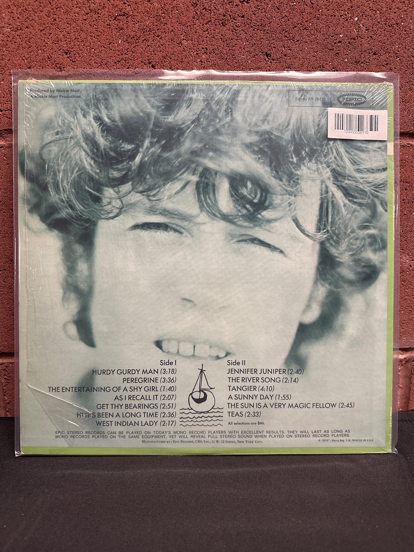 Used Vinyl: Donovan "The Hurdy Gurdy Man" LP