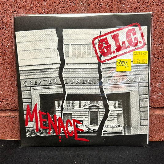 Used Vinyl:  Menace ”G.L.C. ” 7" (Red vinyl)