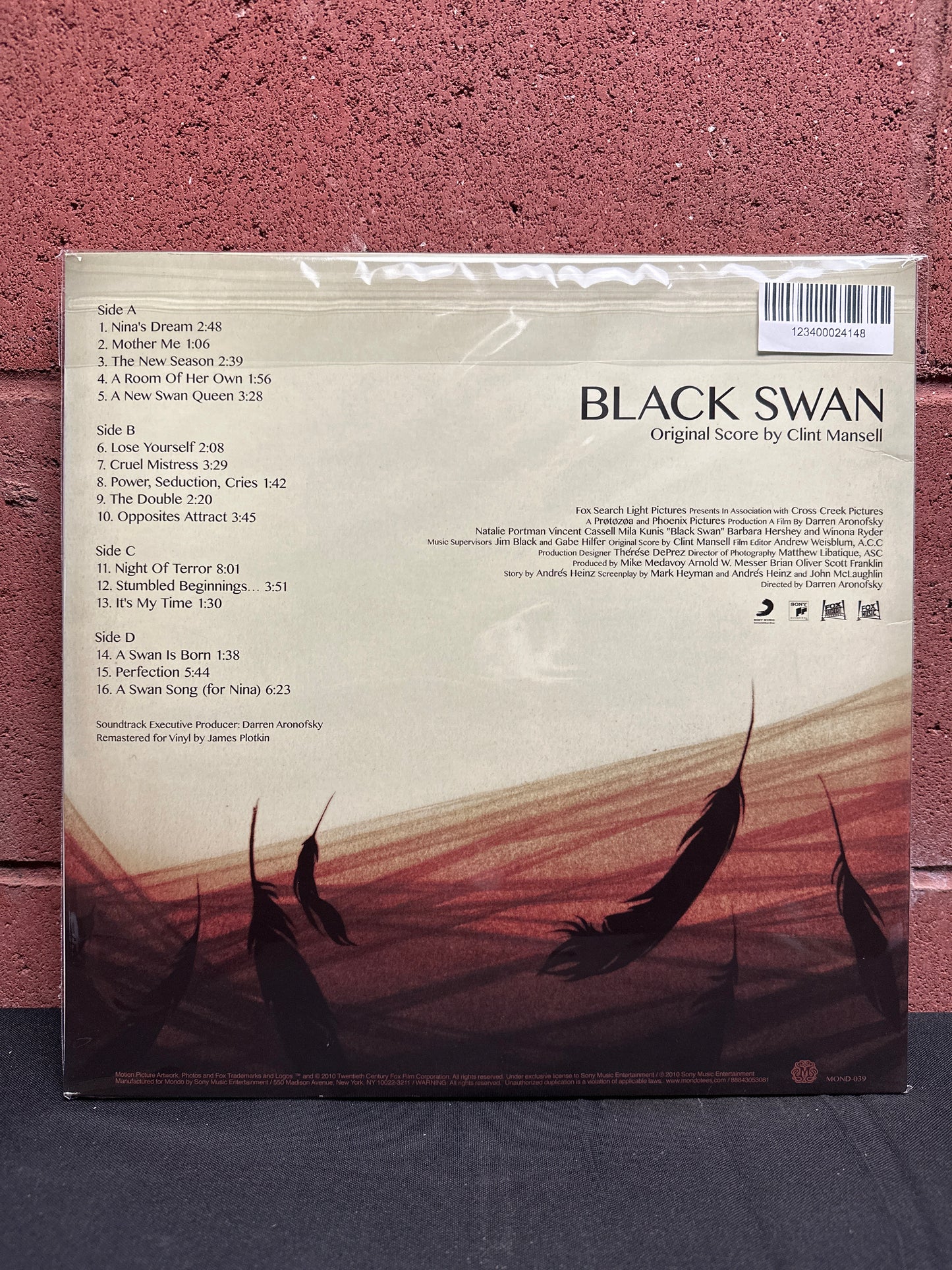 Used Vinyl:  Clint Mansell ”Black Swan (Original Motion Picture Soundtrack)” 2xLP (Colored vinyl)