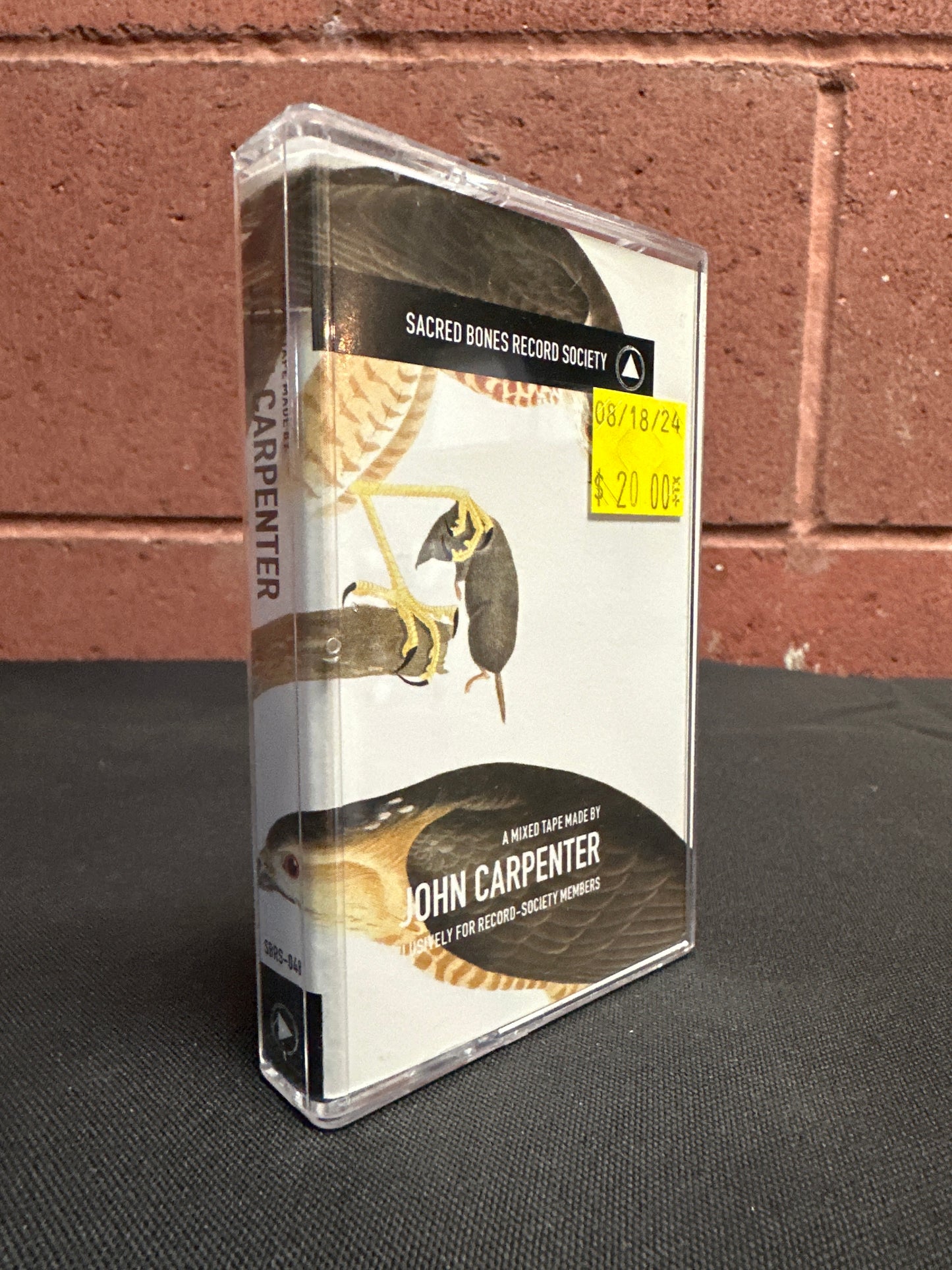 Used Cassette: V/A - "A Mixed Tape Made By John Carpenter" Tape