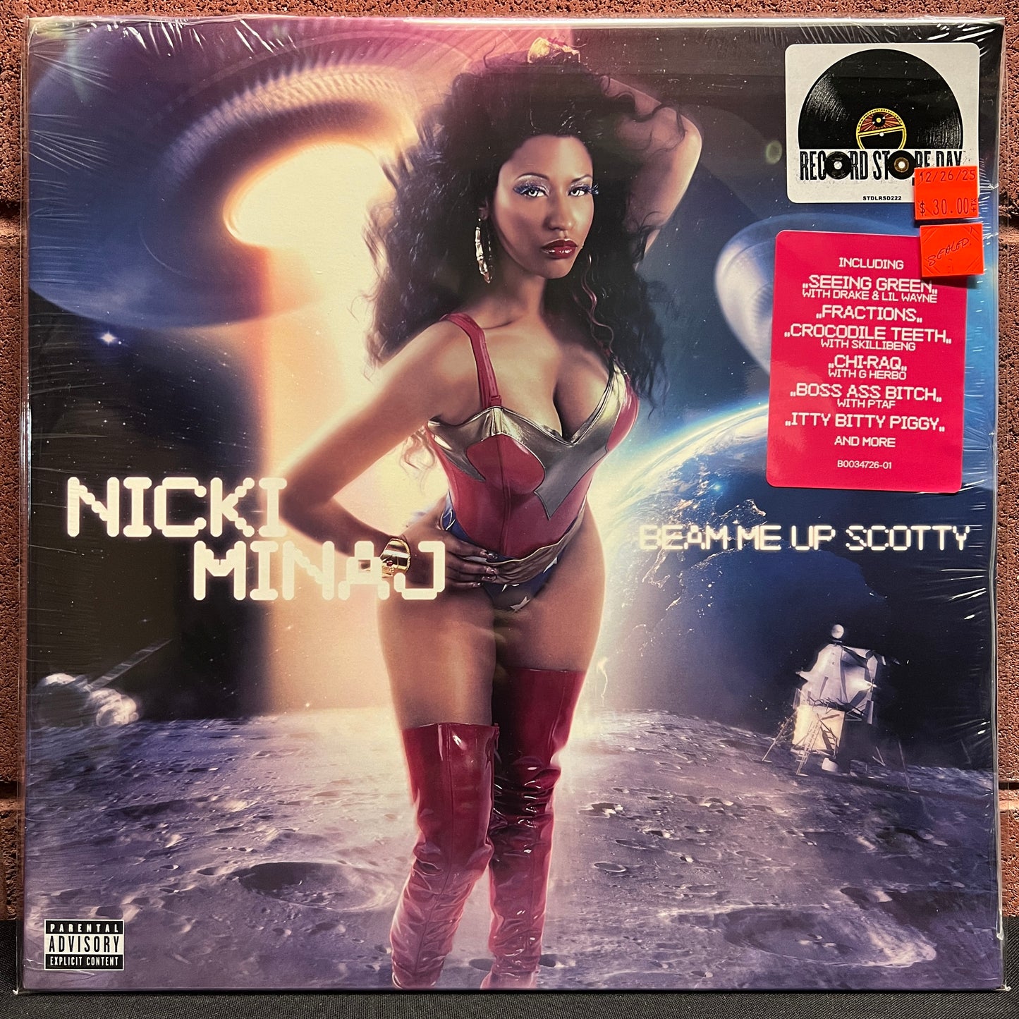 Used Vinyl: Nicki Minaj "Beam Me Up Scotty" 2xLP (Sealed)