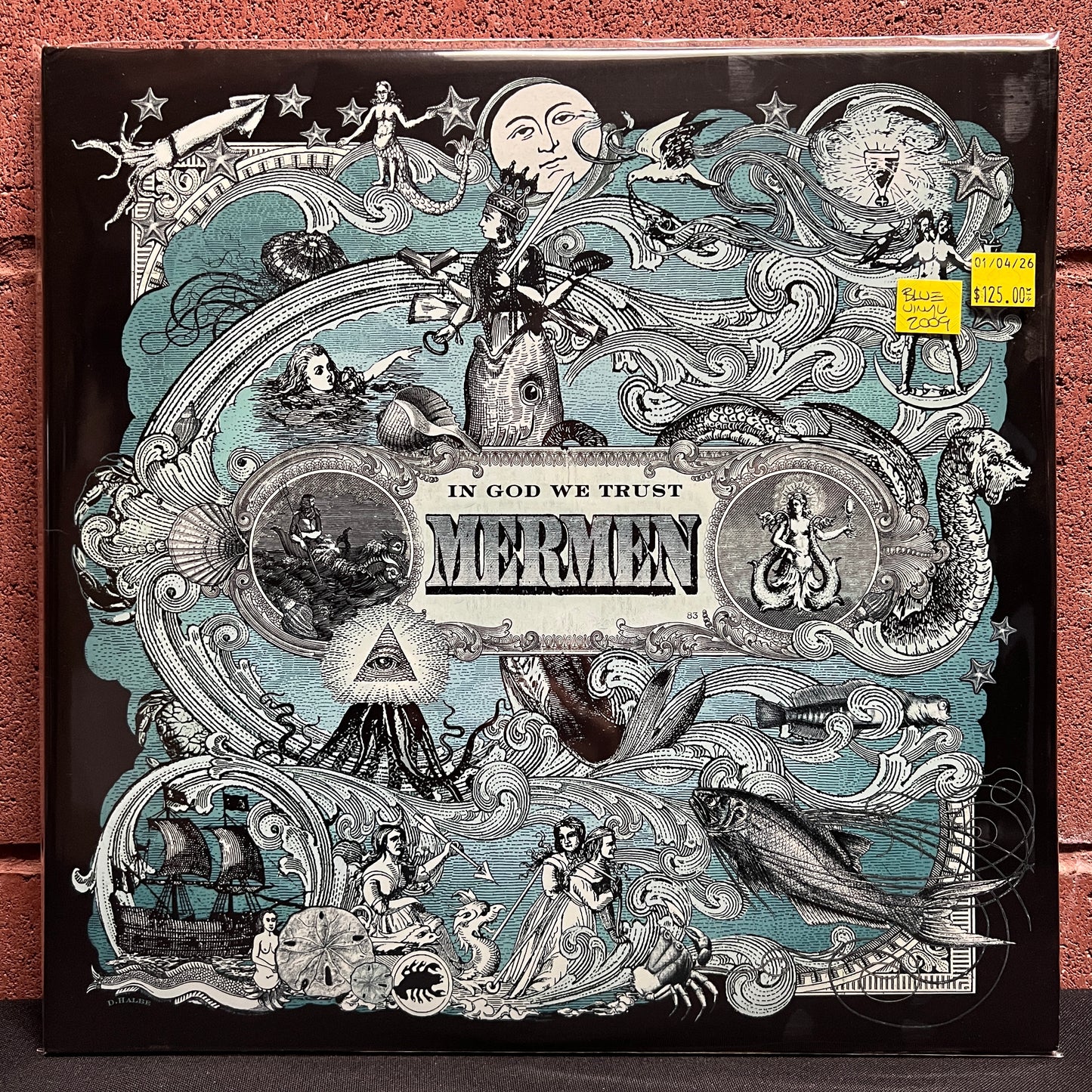 Used Vinyl: The Mermen "In God We Trust" 2xLP (2009 Press - Blue Vinyl)