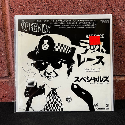 Used Vinyl: The Specials "Rat Race / Rude Buoys Outa Jail" 7" (1980 Japanese Issue)