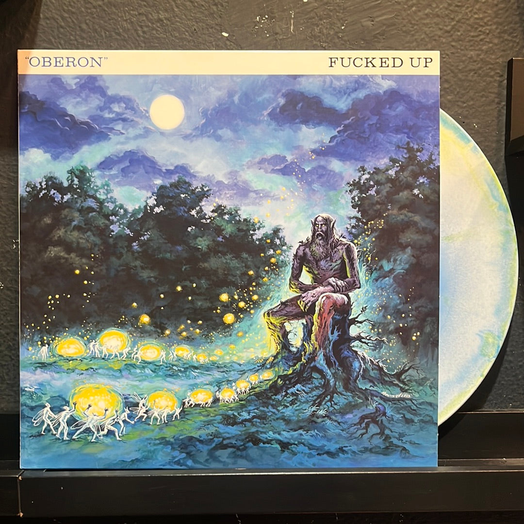 USED VINYL: Fucked Up “Oberon” 12" EP (Blue/Yellow/White Smash)