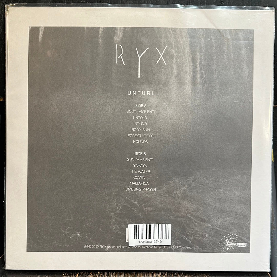 Used Vinyl:  RY X ”Unfurl” LP