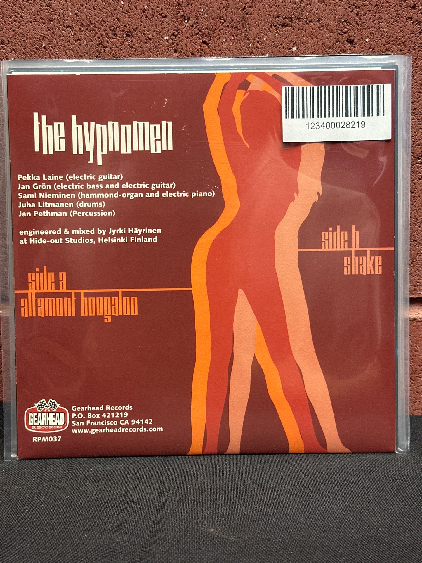 Used Vinyl:  The Hypnomen ”Altamont Boogaloo / Shake” 7" (Red vinyl)