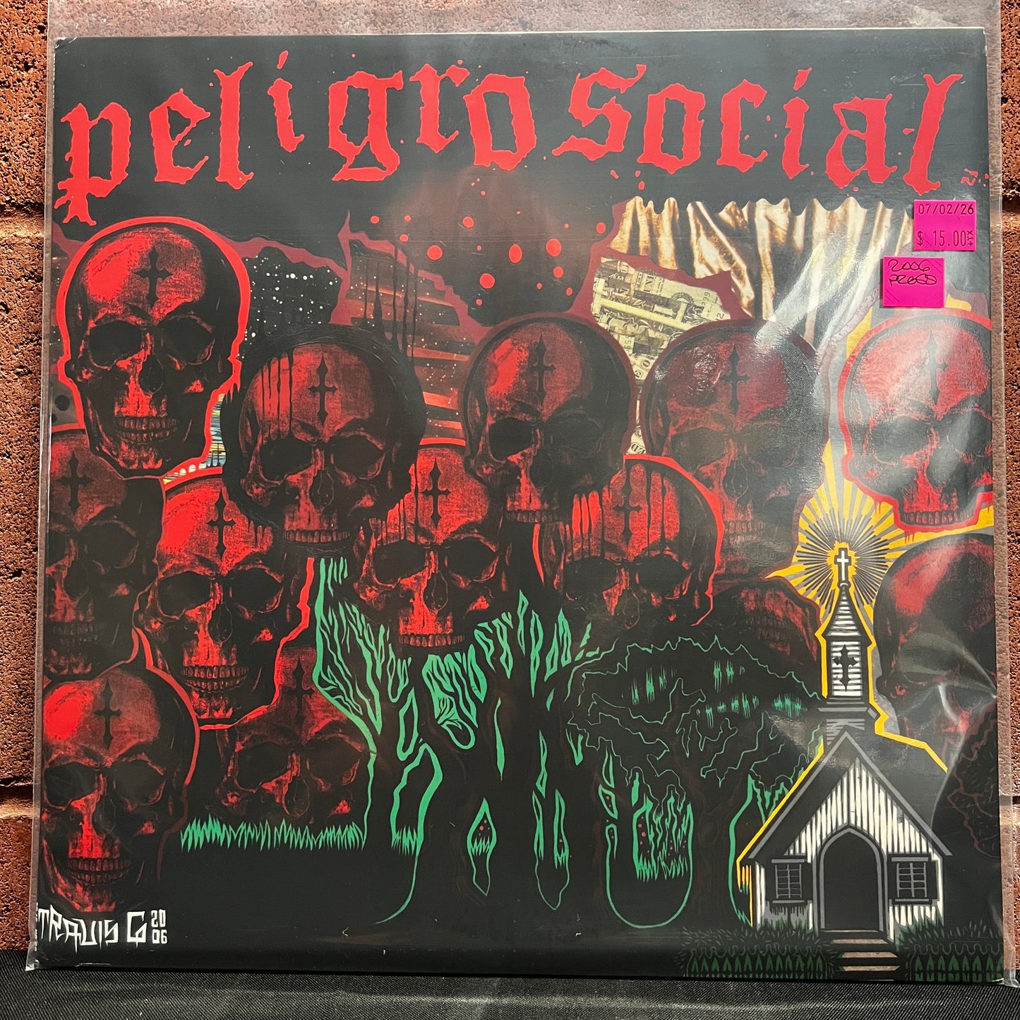 Used Vinyl: Peligro Social "No Religión" LP (2006 Press)