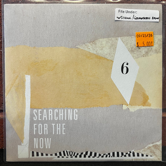Used Vinyl: The School / George Washington Brown "Searching For The Now 6" 7" (Black and Gray Merge vinyl)