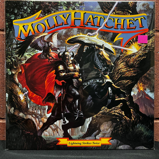 Used Vinyl: Molly Hatchet "Lightning Strikes Twice" LP (1989 US press)