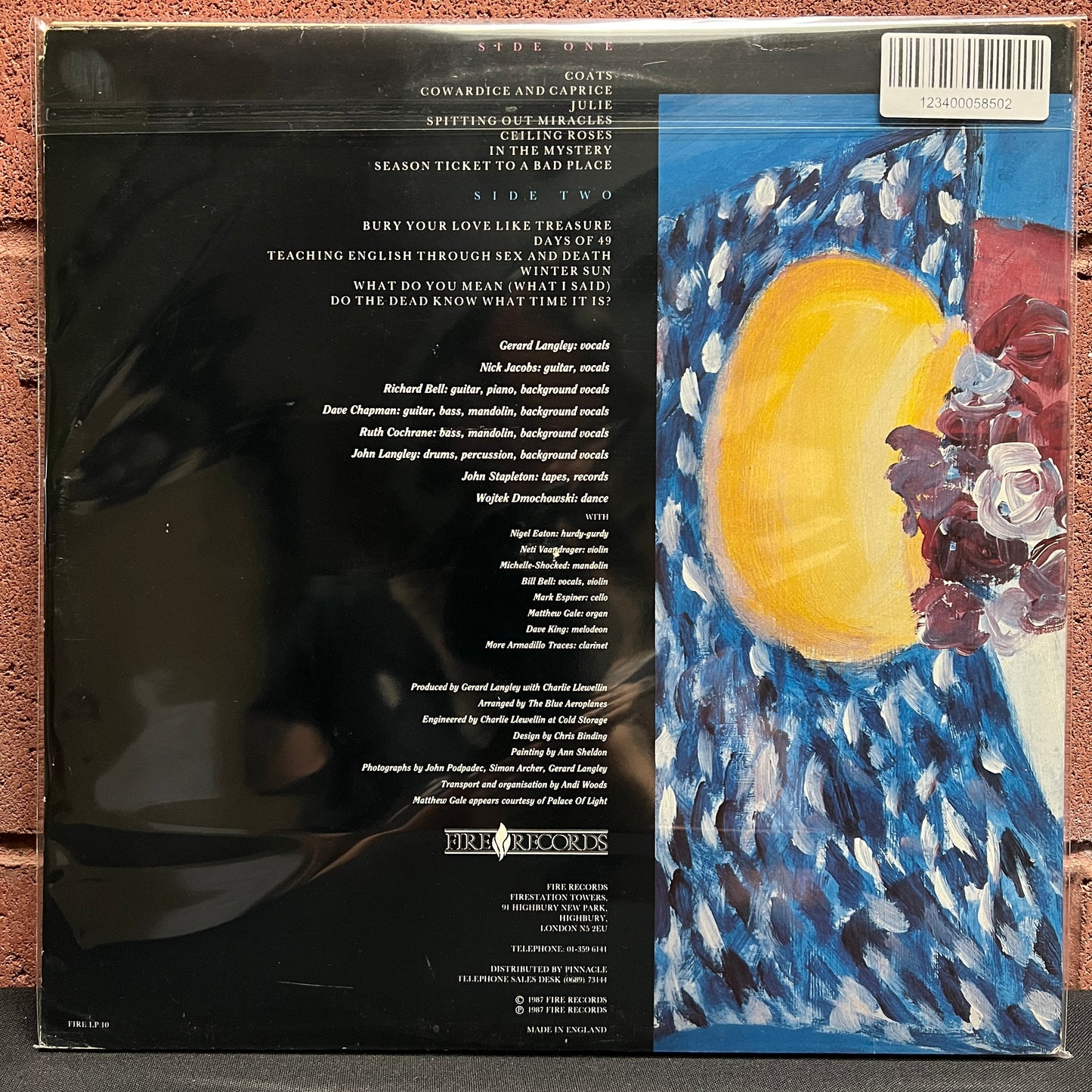 Used Vinyl: Blue Aeroplanes "Spitting Out Miracles" LP + Flexi