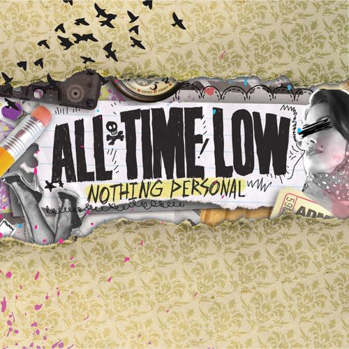 All Time Low "Nothing Personal" LP (Neon Purple)