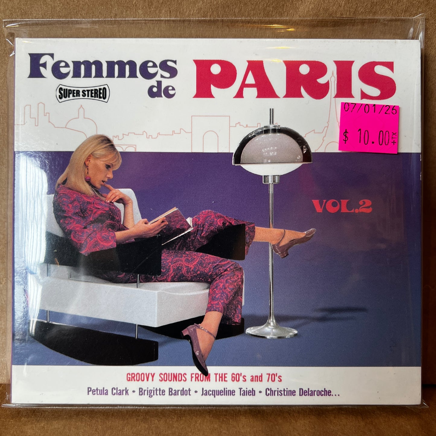 Used CD: Various Artists "Femmes De Paris - Groovy Sounds From The 60's - Vol. 2" CD