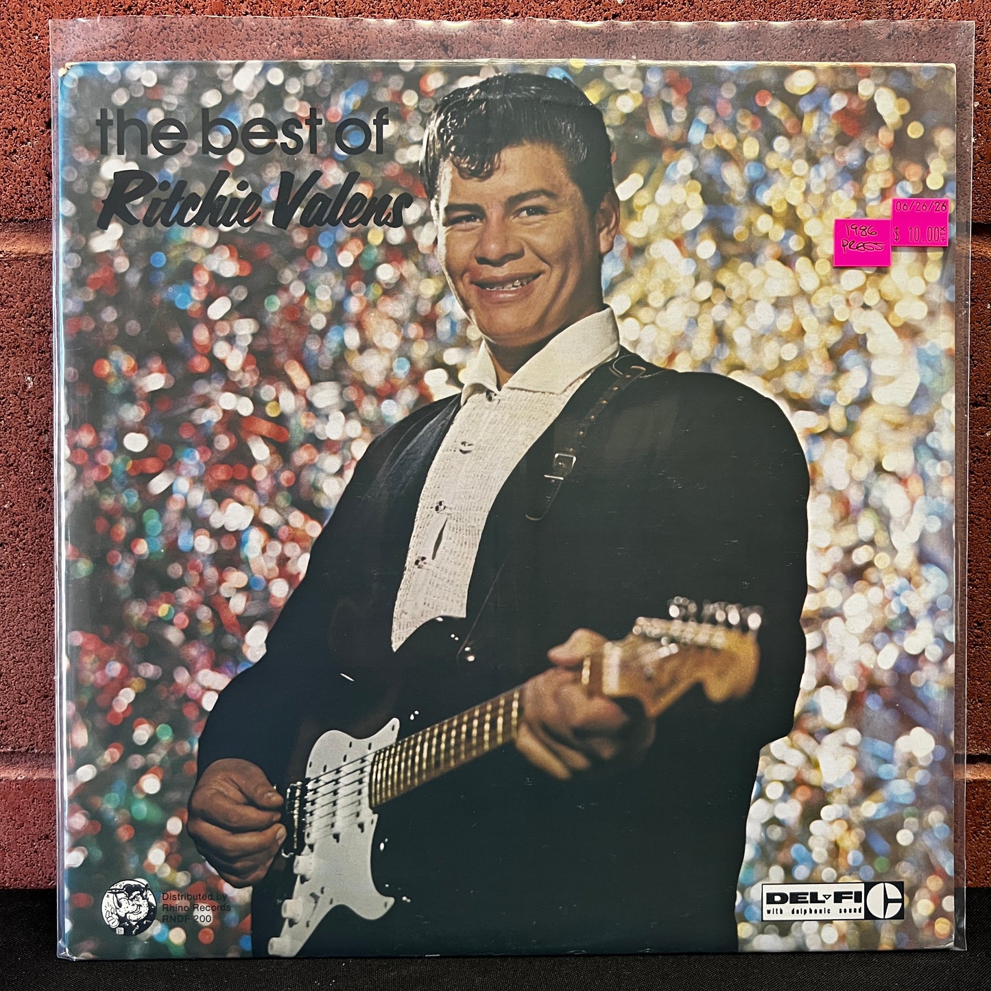 Used Vinyl: Ritchie Valens ‎"The Best Of Ritchie Valens" LP (1986 Press)