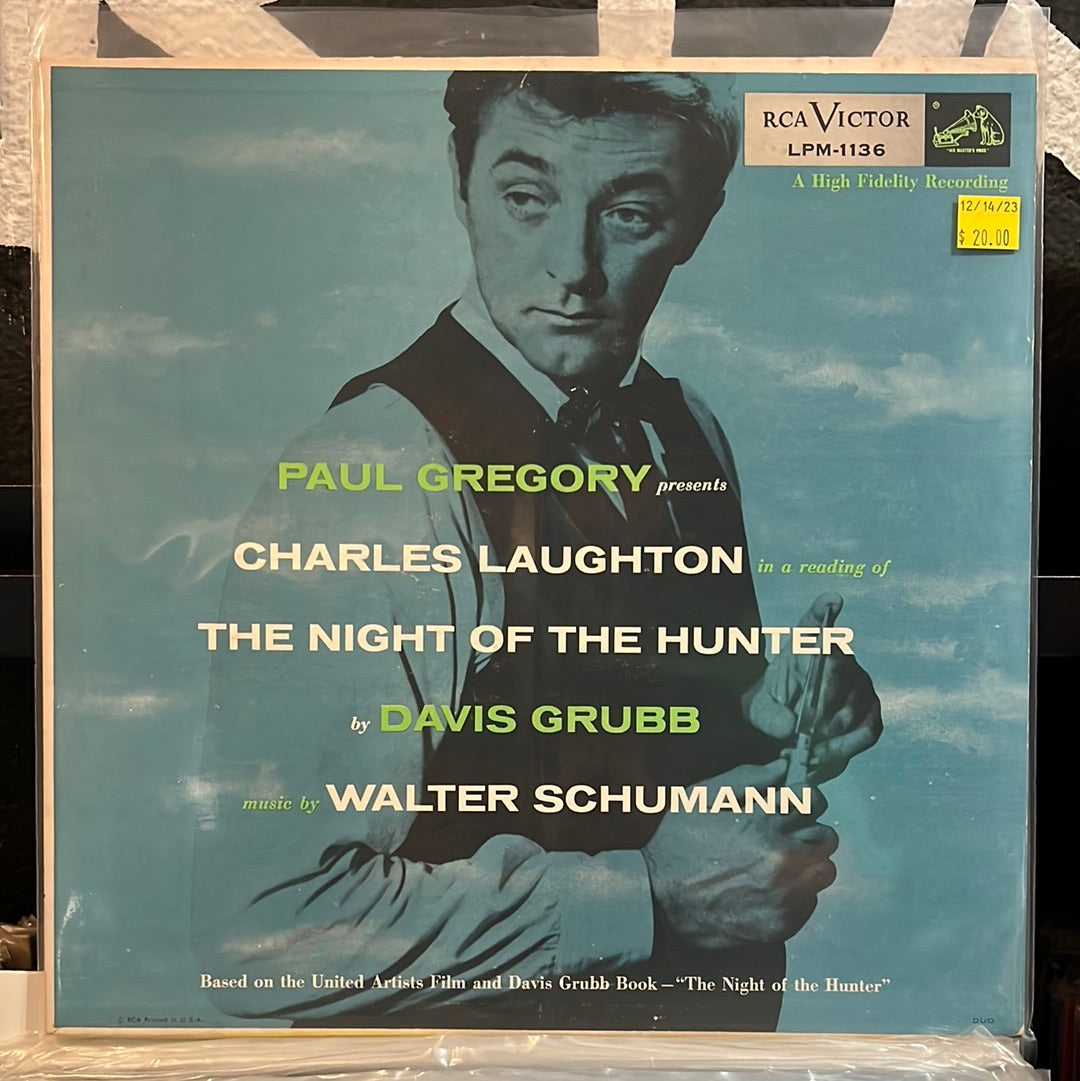 Used Vinyl:  Charles Laughton And Walter Schumann ”The Night Of The Hunter” LP