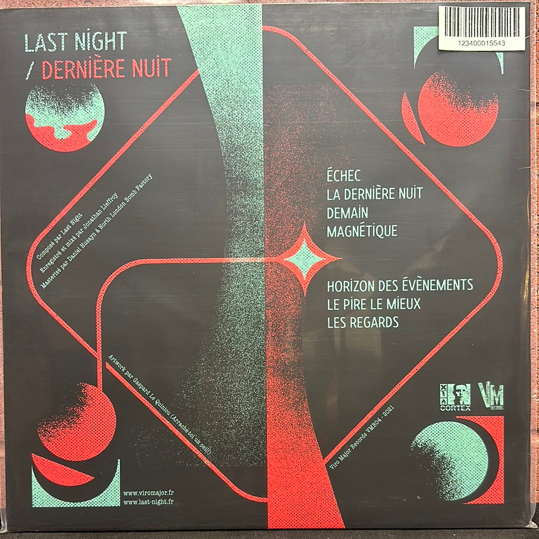 Used Vinyl:  Last Night ”Dernière Nuit” 12"