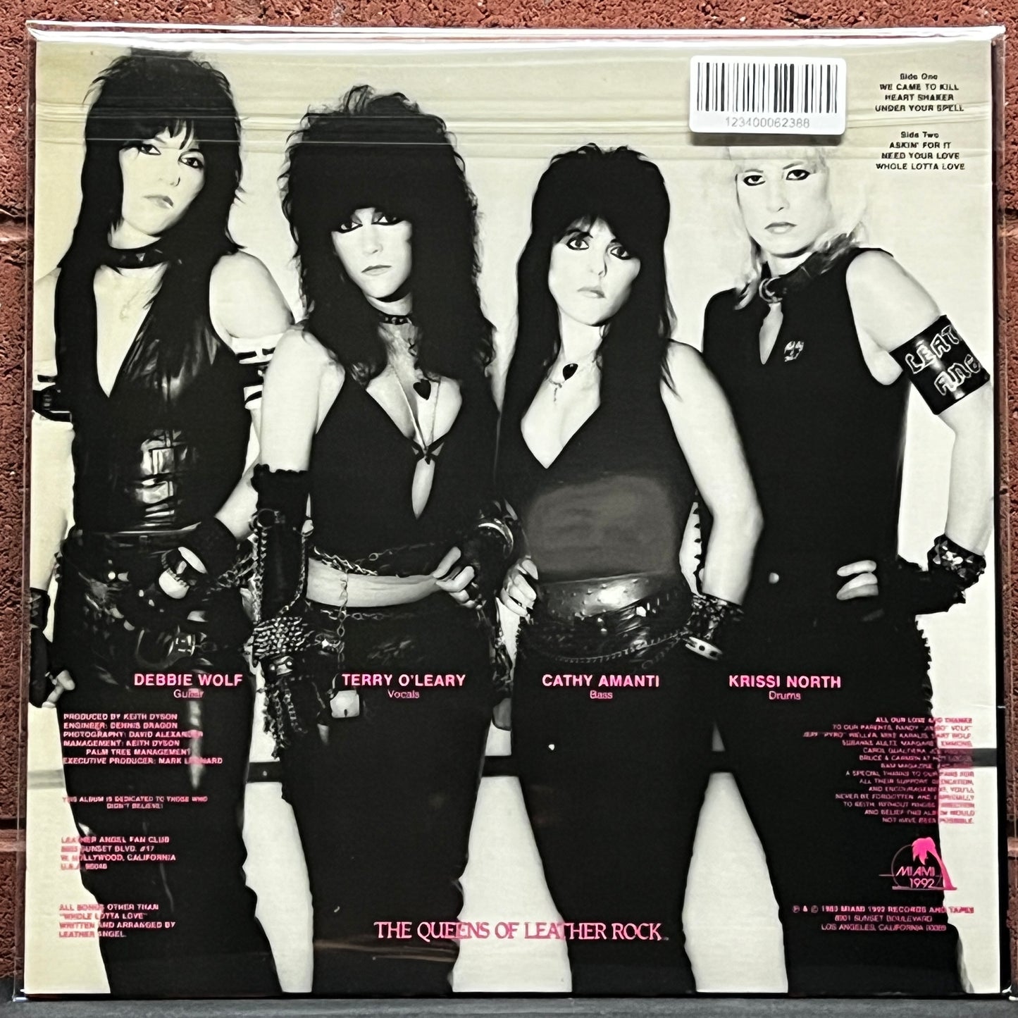 Used Vinyl: Leather Angel "We Came To Kill" LP (1983 US pressing)