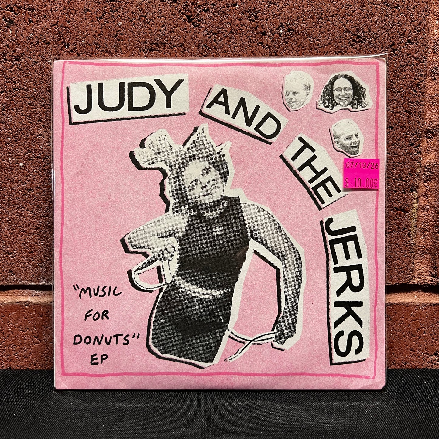 Used Vinyl: Judy And The Jerks "Music For Donuts EP" 7" (2019 Press)