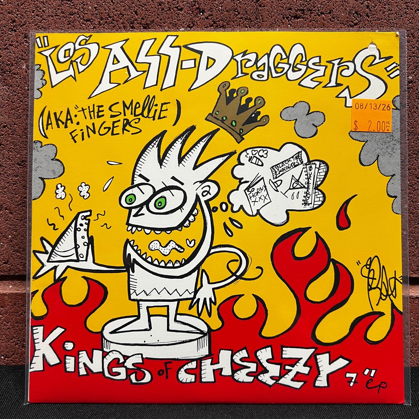 Used Vinyl: Los Ass-Draggers ‎"Kings Of Cheezy" 7"