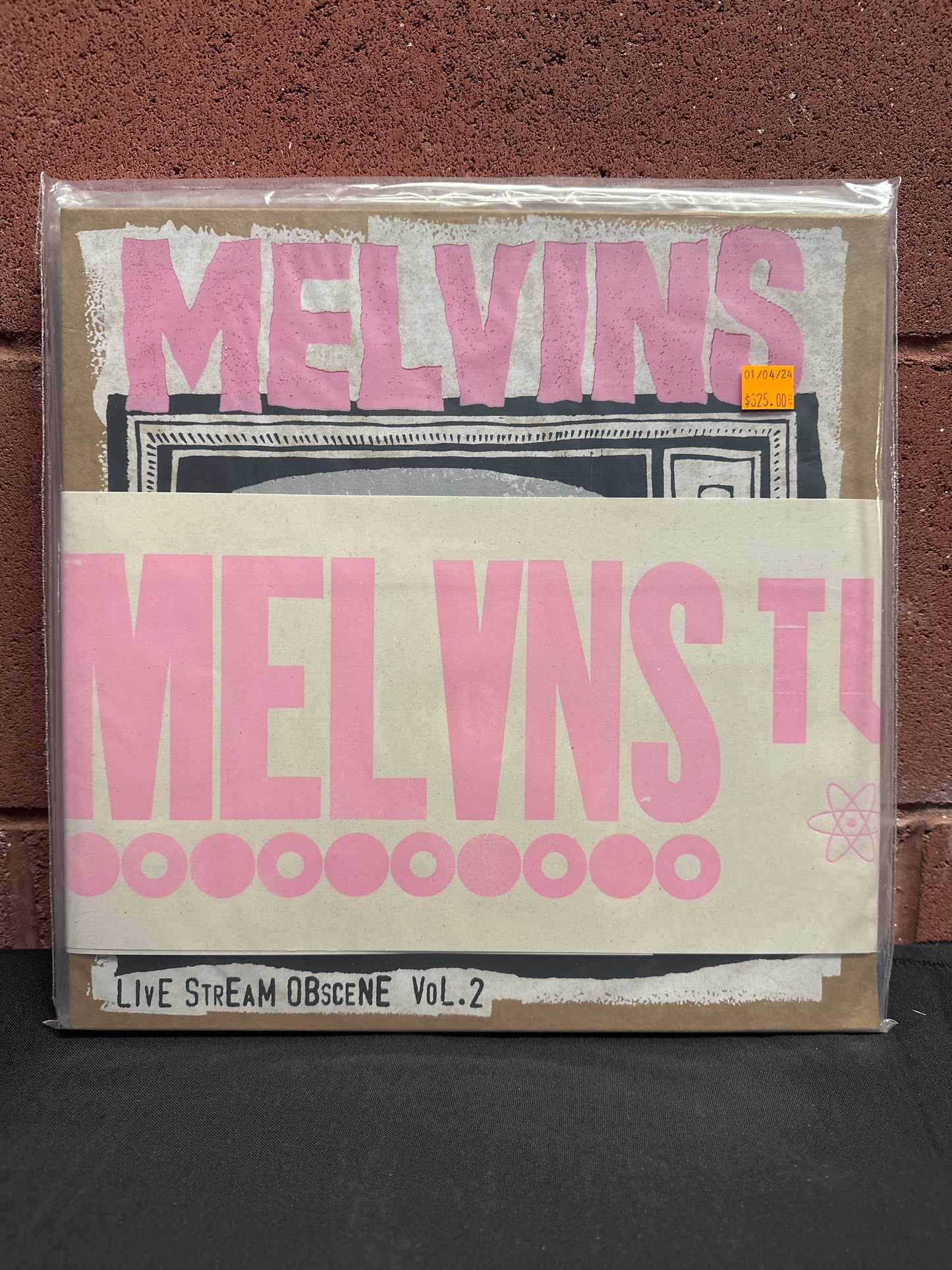 Used Vinyl: Melvins ”Live Stream Obscene Vol. 1-3” LPx3 (Pink/Grey/Black Vinyl)