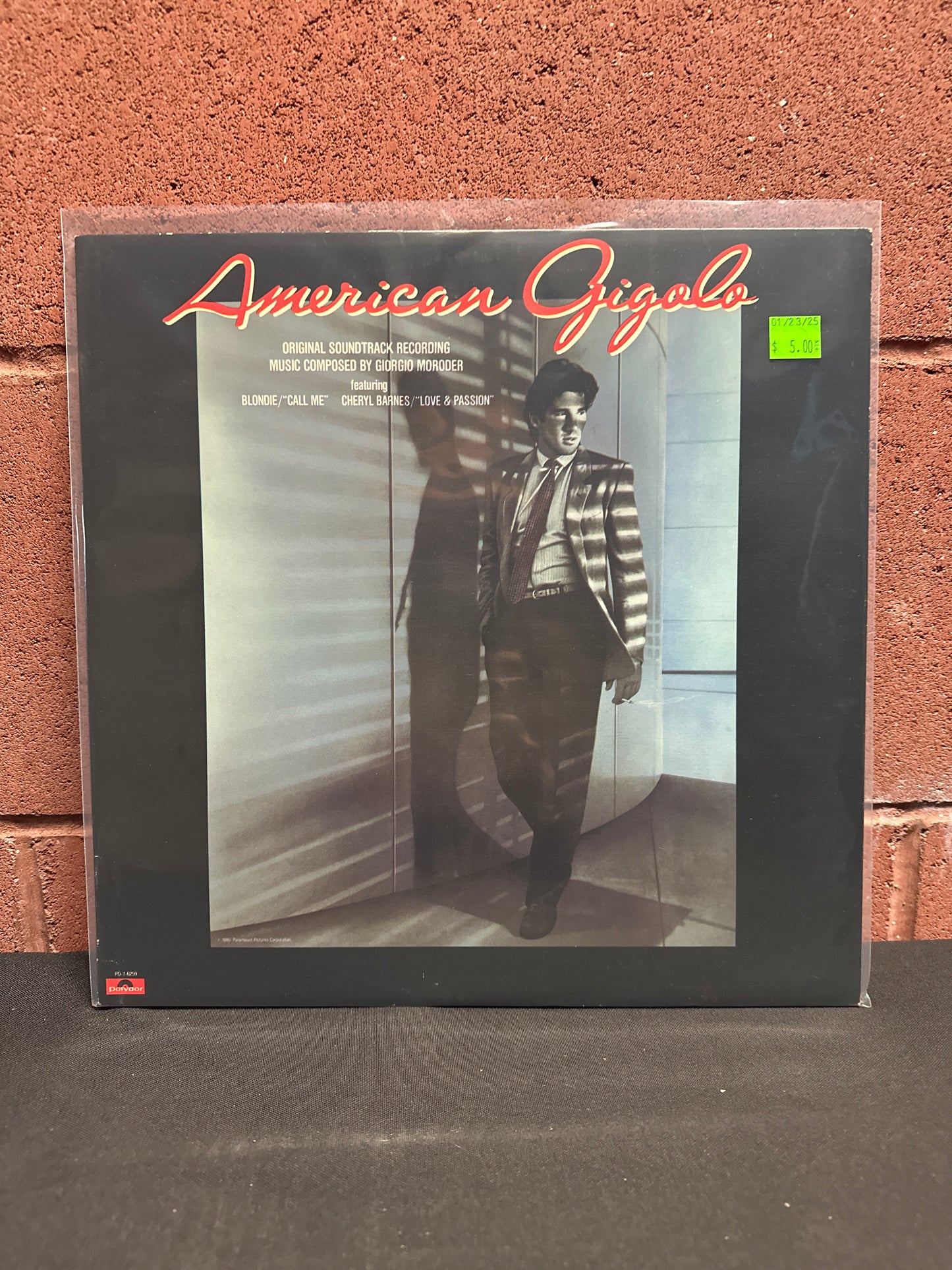 Used Vinyl: Giorgio Moroder "American Gigolo (Original Soundtrack Recording)" LP