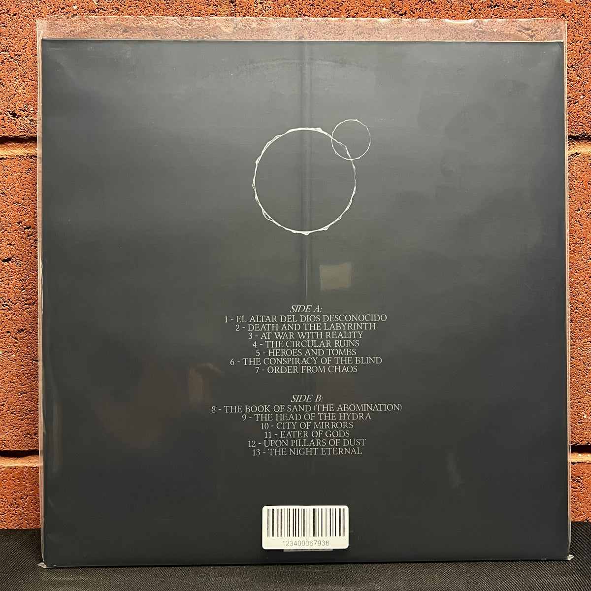 Used Vinyl: At The Gates "At War With Reality" LP (2014 Press - Gold Vinyl)
