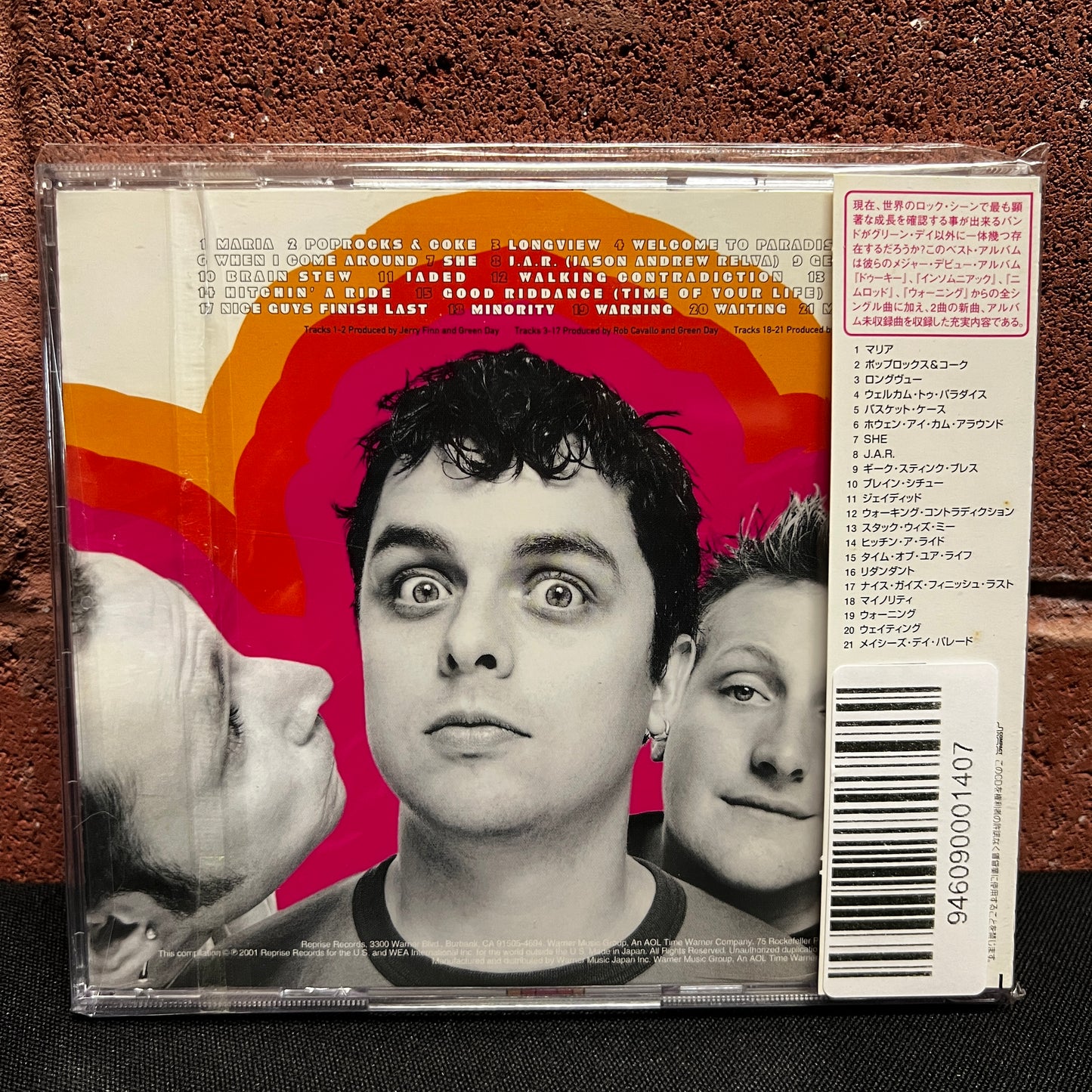 Used CD: Green Day "International Superhits!" CD (2002 Japanese Press w/ Sticker!)