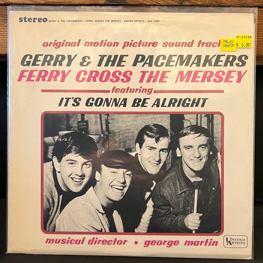 Used Vinyl: Gerry & The Pacemakers "Ferry Cross The Mersey Original Motion Picture Soundtrack" LP (1965 Press)