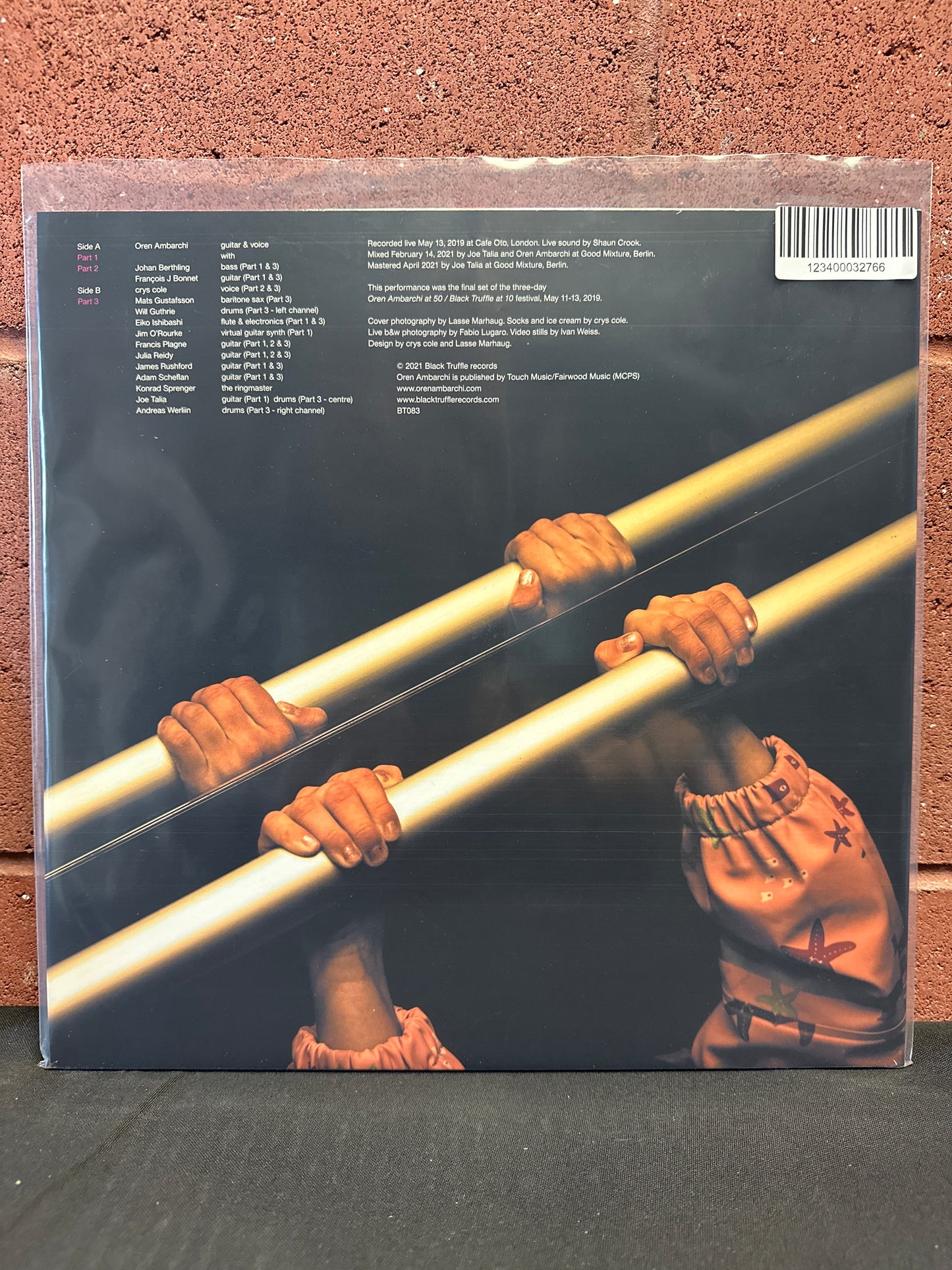 Used Vinyl:  Oren Ambarchi ”Live Hubris” LP (Pink vinyl)