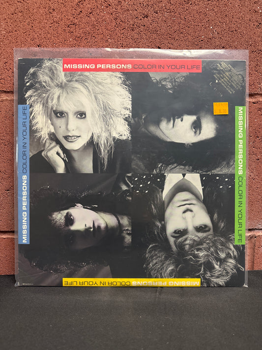 Used Vinyl:  Missing Persons ”Color In Your Life” LP