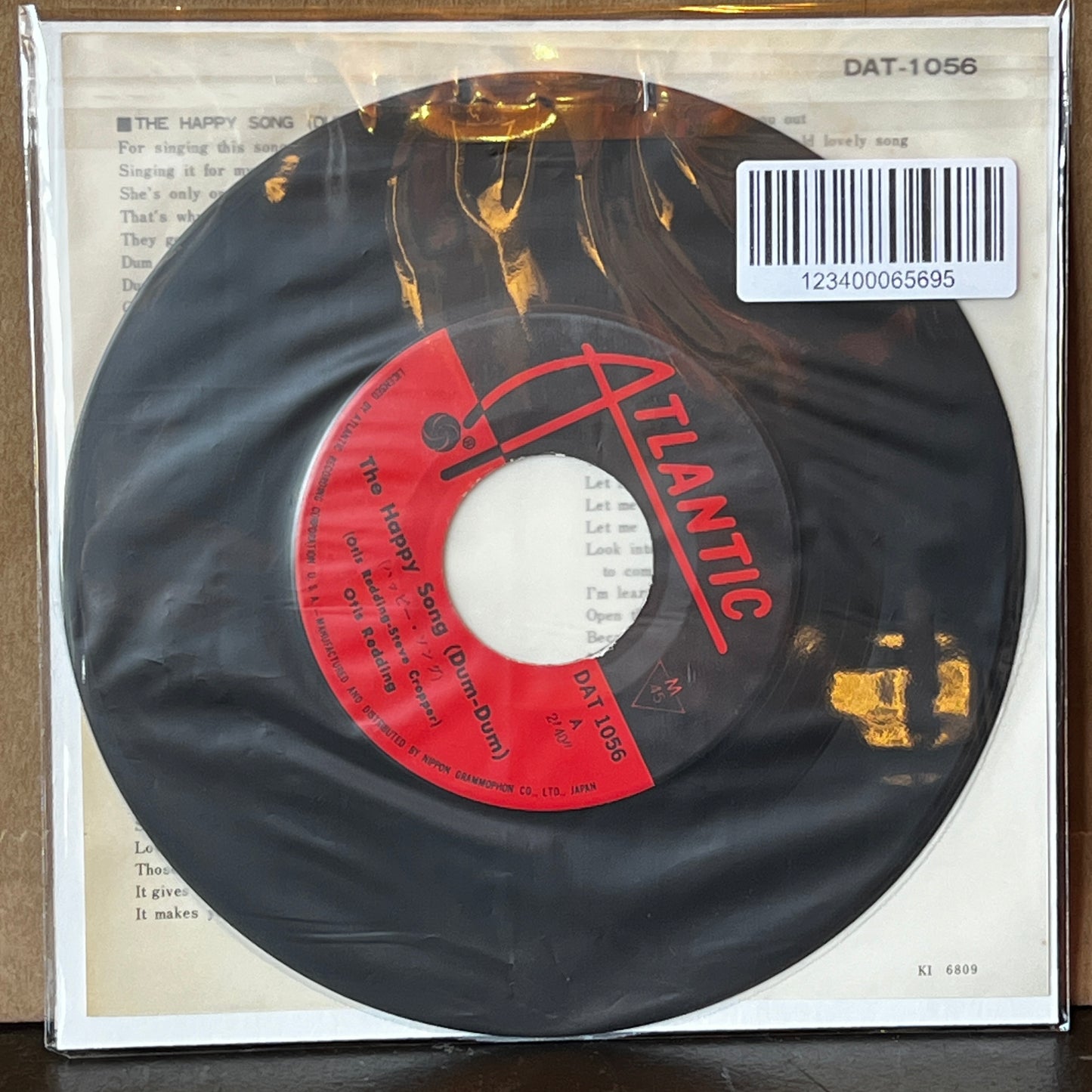 Used Vinyl: Otis Redding "The Happy Song (Dum-Dum) / Open The Door" 7" (1968 Japanese Issue)