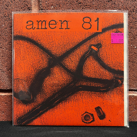 Used Vinyl: Amen 81 "S/T" 7"