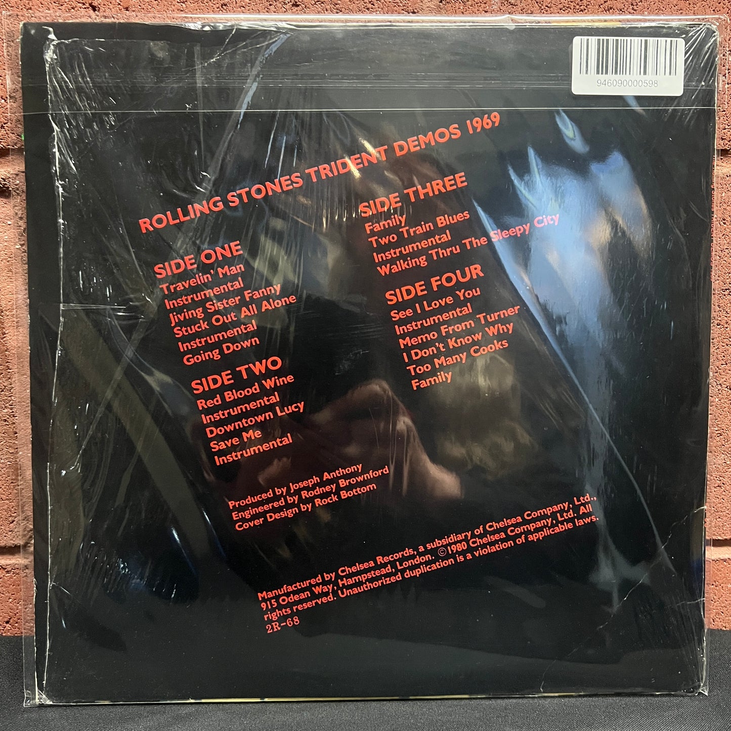 Used Vinyl: The Rolling Stones "Trident Demos 1969" 2xLP (In Shrink!)