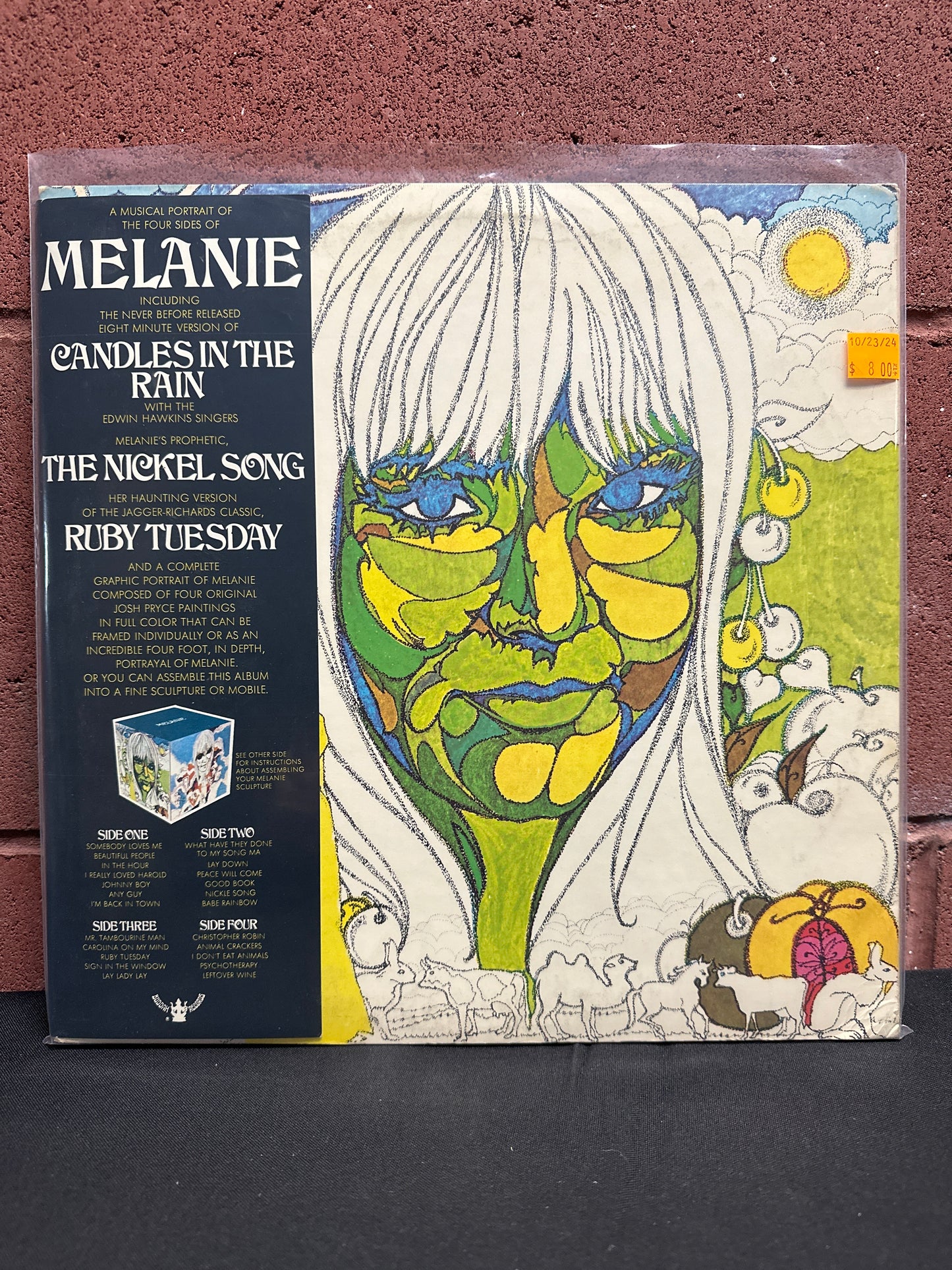 Used Vinyl:  Melanie ”Four Sides Of Melanie” 2xLP