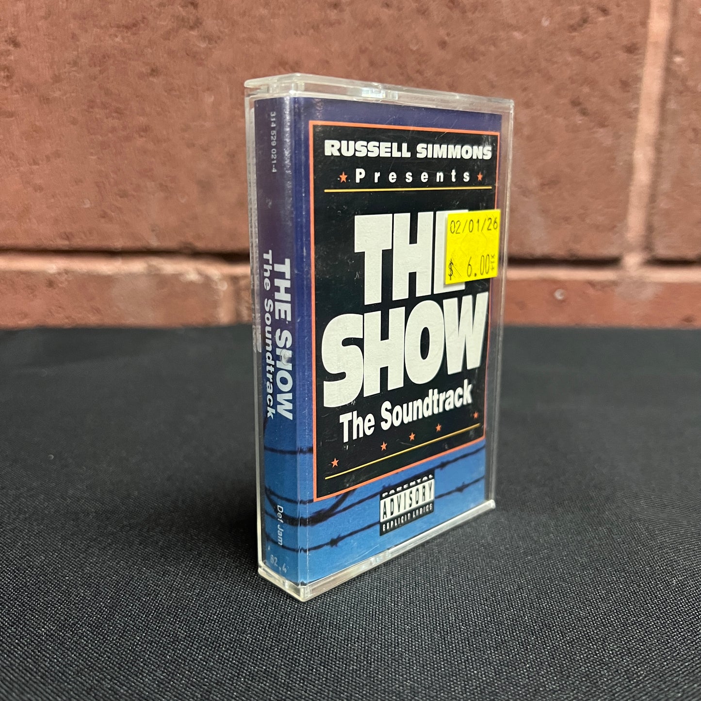 Used Cassette: V/A - "Russell Simmons Presents: The Show (Original Soundtrack)" Tape